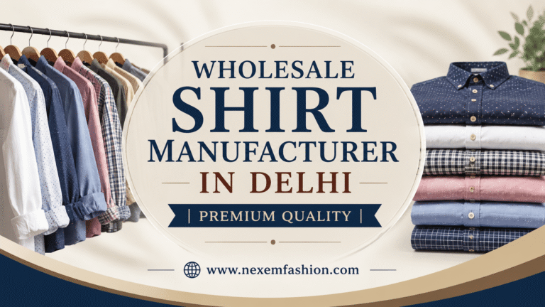 Wholesale Shirt Manufacturer in Delhi